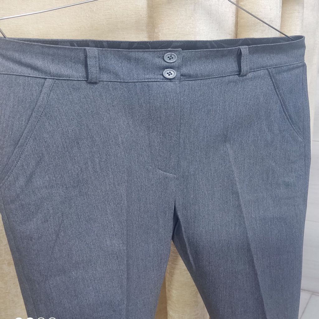 خرید اینترنتی قیمت شلوار زنانه گاواردین راسته قد صد سرمه ای