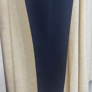 خرید اینترنتی شلوار زنانه گاواردین راسته قد صد سرمه ای