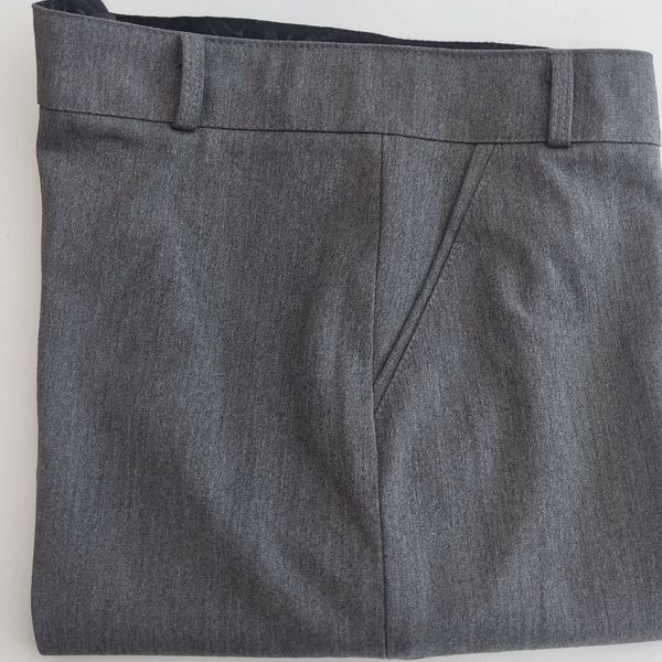 شلوار زنانه گاواردین راسته قد صد سرمه ای