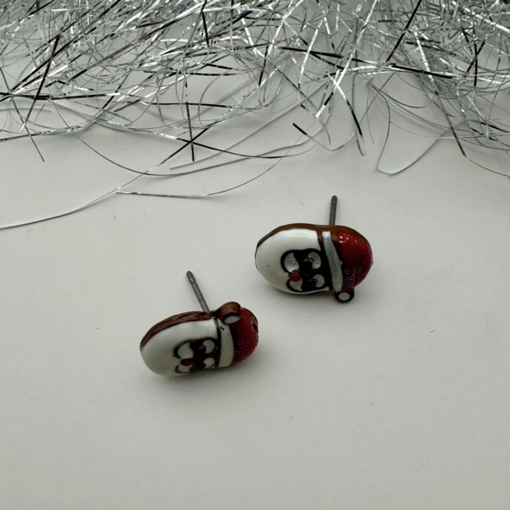 قیمت ارزان گوشواره زنانه طرح بابانویل - accessory_vay - Gosh 001