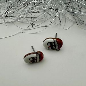 قیمت ارزان گوشواره زنانه طرح بابانویل - accessory_vay - Gosh 001