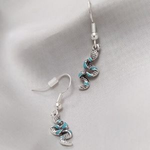 گوشواره آویز زنانه طرح مار - accessory_vay - Gosh 005