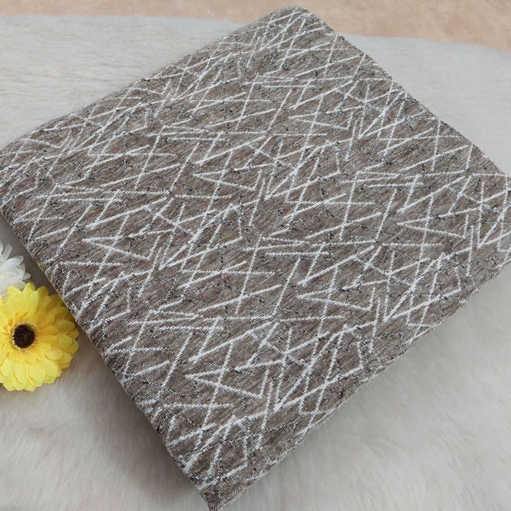 قیمت ارزان زیر سفره ای مخمل شانل طرح شکسته (پس کرایه)