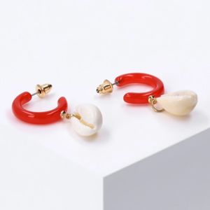 خرید اینترنتی گوشواره میخی زنانه مدل صدف - accessory_vay - Gosh 015