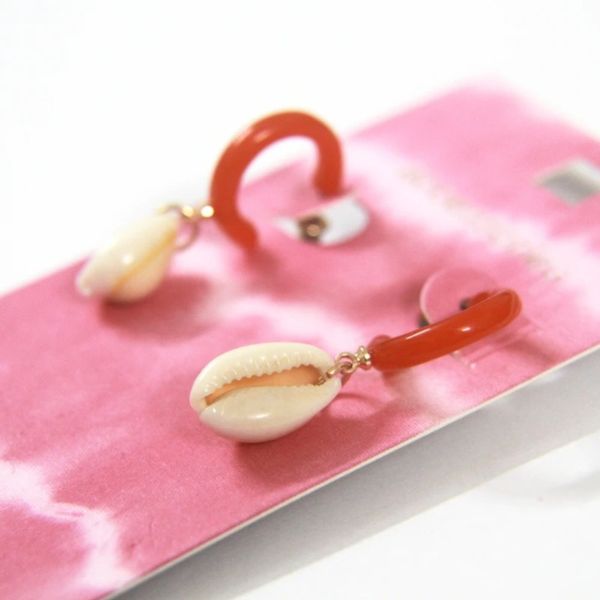 گوشواره میخی زنانه مدل صدف - accessory_vay - Gosh 015