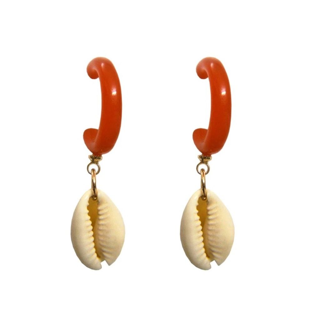 قیمت گوشواره میخی زنانه مدل صدف - accessory_vay - Gosh 015