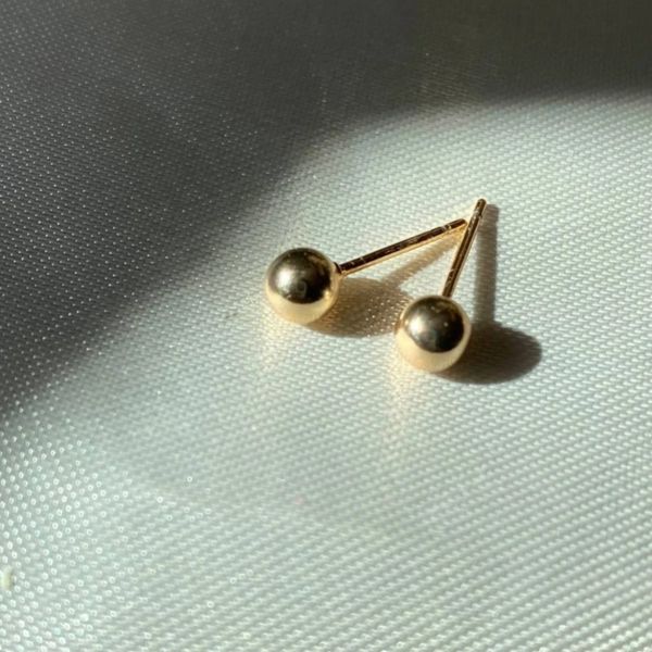 گوشواره میخی زنانه مدل مروارید - accessory_vay - Gosh 017