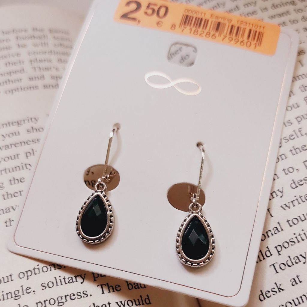 قیمت ارزان گوشواره آویز زنانه مدل اشکی - accessory_vay - Gosh 019