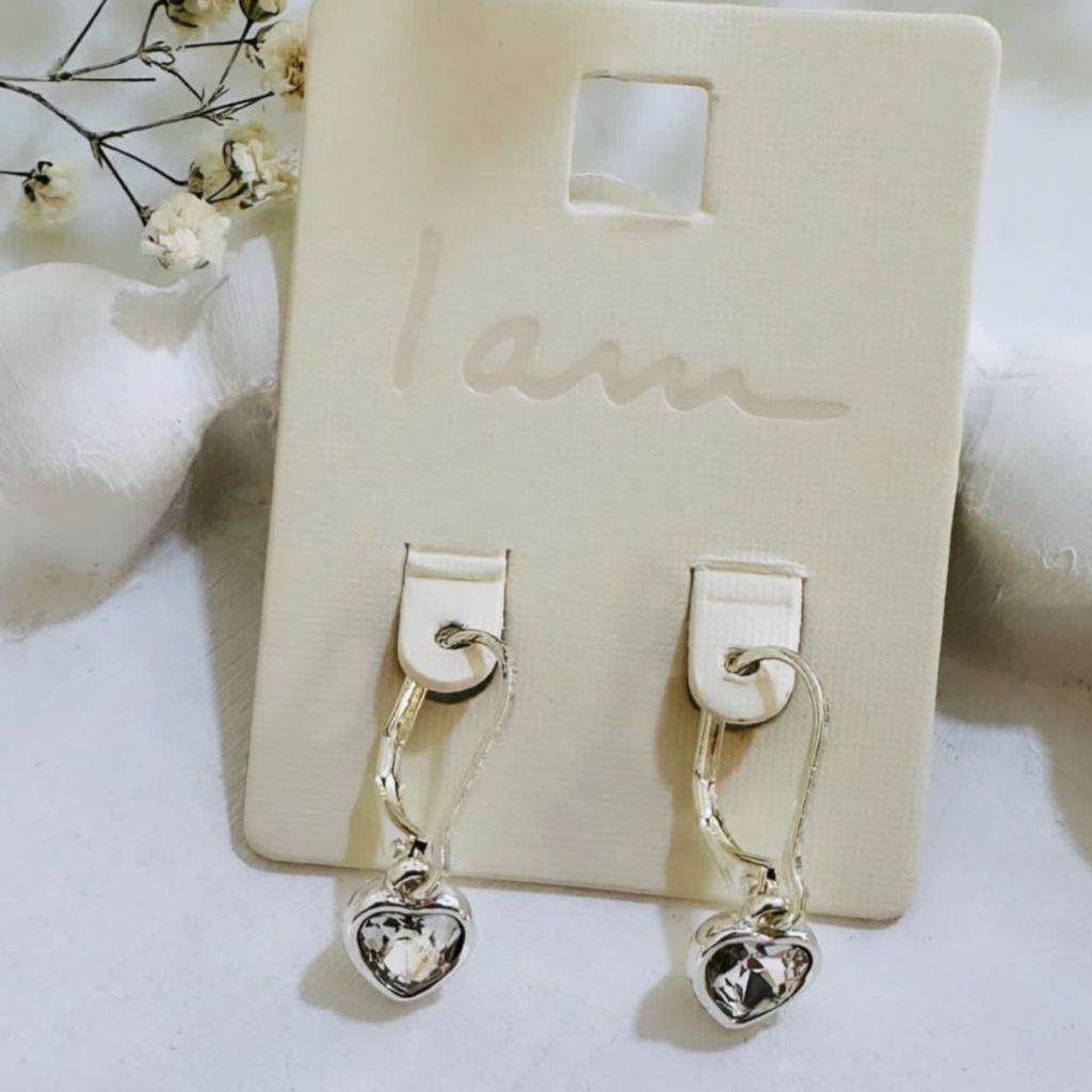 قیمت گوشواره چفتی زنانه مدل قلب - accessory_vay - Gosh 021