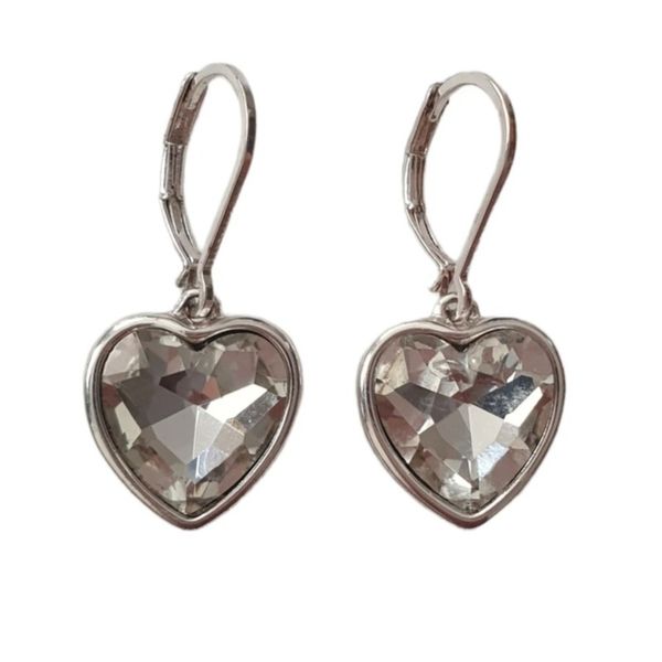 گوشواره چفتی زنانه مدل قلب - accessory_vay - Gosh 021