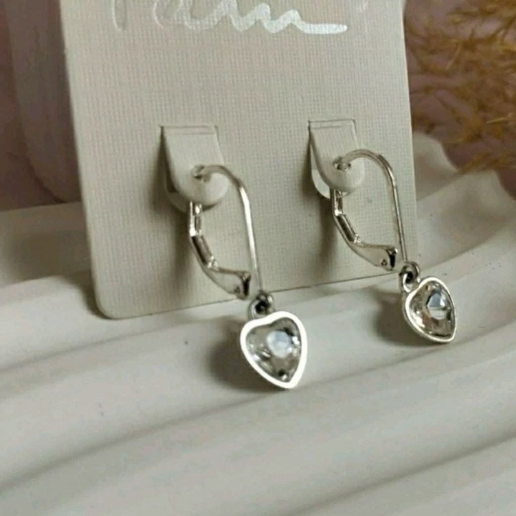 قیمت گوشواره چفتی زنانه مدل قلب - accessory_vay - Gosh 021