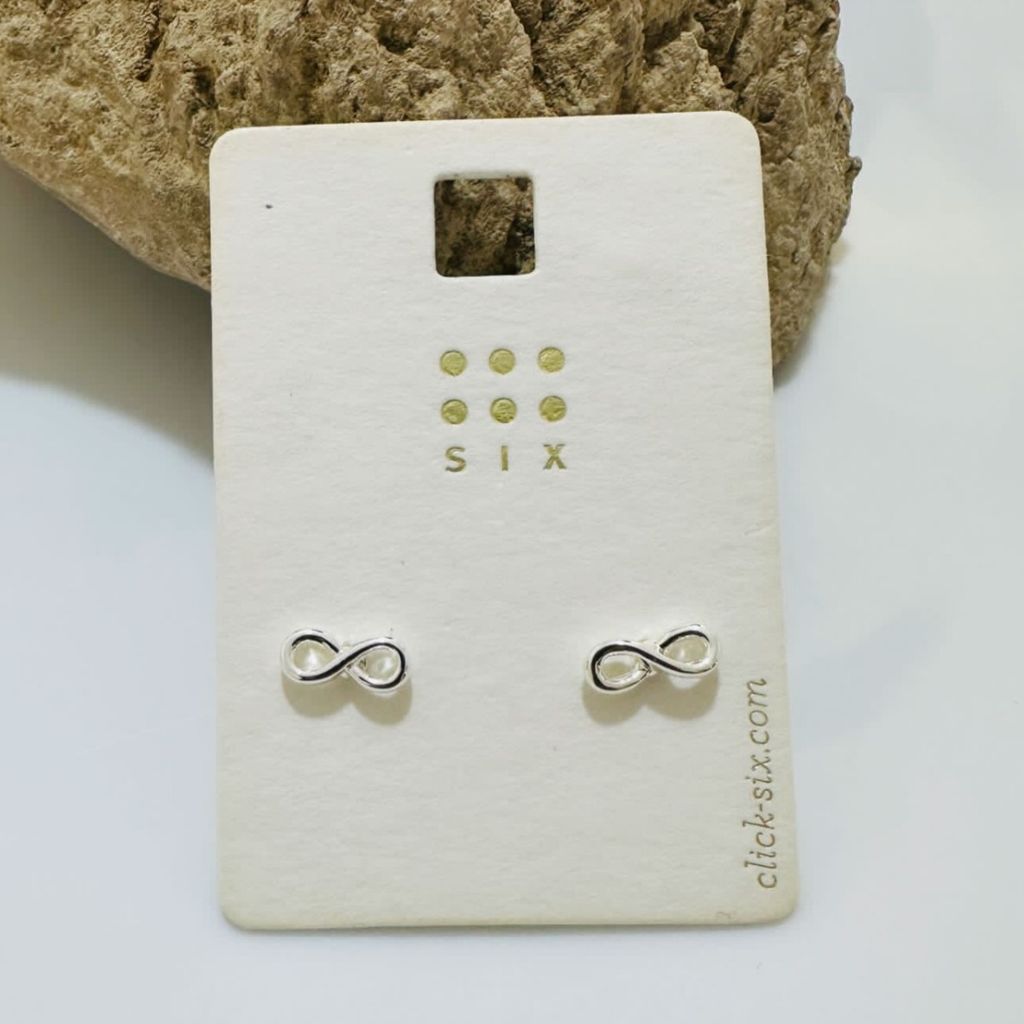 مشخصات گوشواره میخی زنانه مدل بی نهایت - accessory_vay - Gosh 023