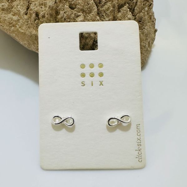 گوشواره میخی زنانه مدل بی نهایت - accessory_vay - Gosh 023