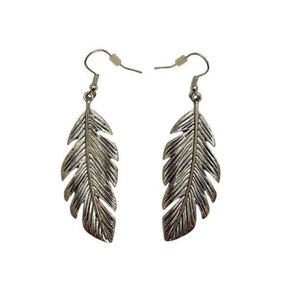 گوشواره آویز زنانه مدل پر - accessory_vay - Gosh 025