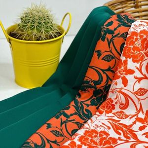 قیمت پارچه کرپ فلورا