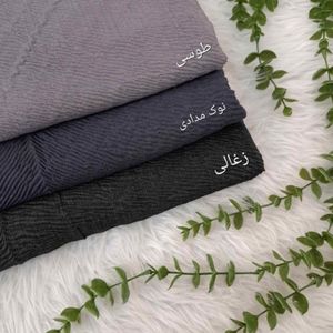 خرید اینترنتی شال پلیسه نخ پنبه زنانه