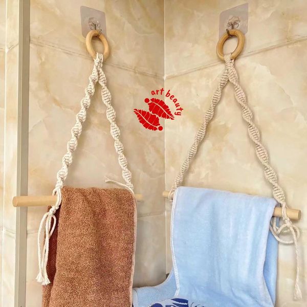 هولدر دستمال مکرومه بافی طرح تاینی