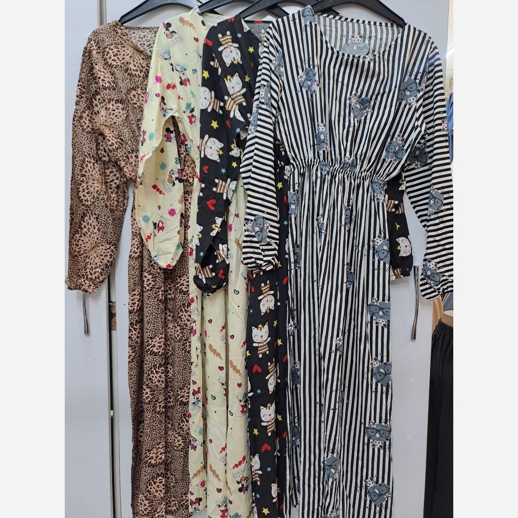 خرید آنلاین پیراهن نخی تایلندی کمر کش