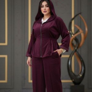 خرید آنلاین ست مخمل کبریتی طرح دلبر