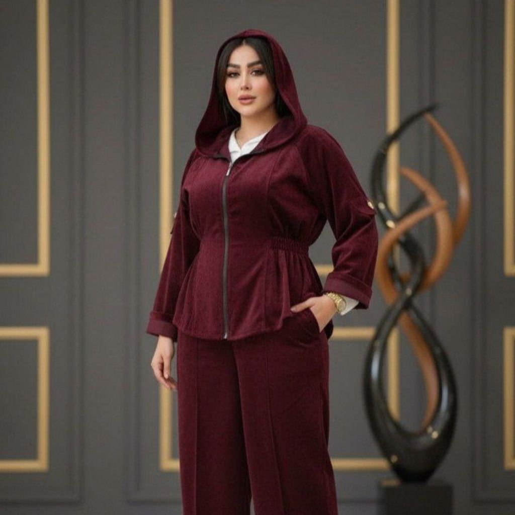 خرید انلاین ست مخمل کبریتی طرح دلبر