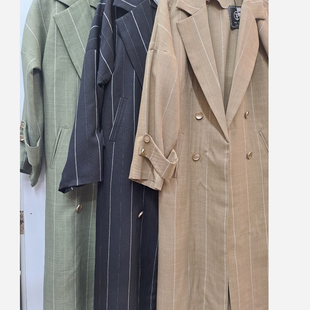 قیمت مانتو جلو باز دیپلمات مازراتی 