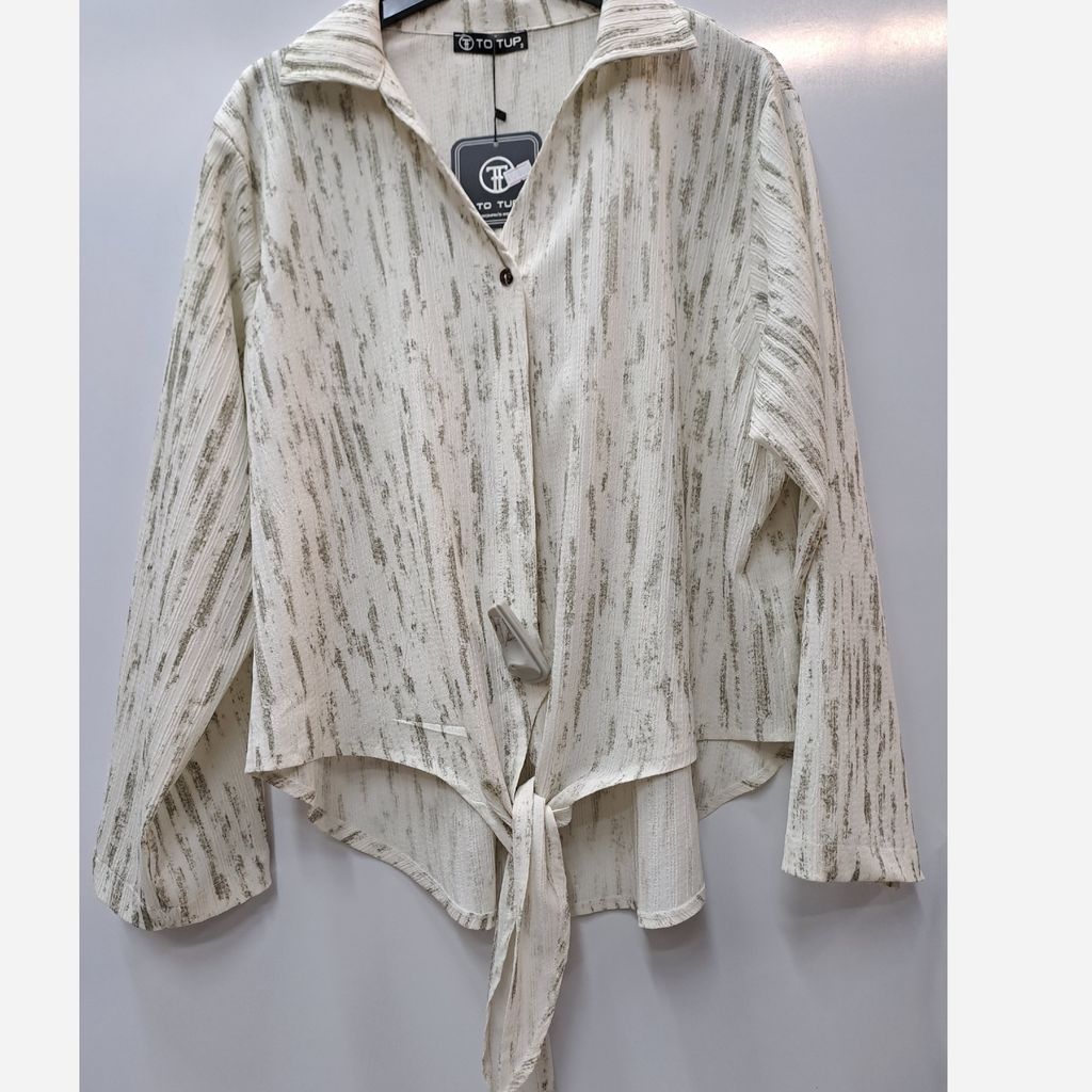 قیمت ارزان تونیک اسپرت جلو گره ای 