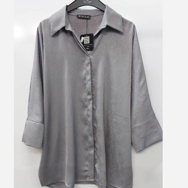 شومیز ساتن بته جقه