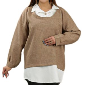 بلوز یقه دار خنک 