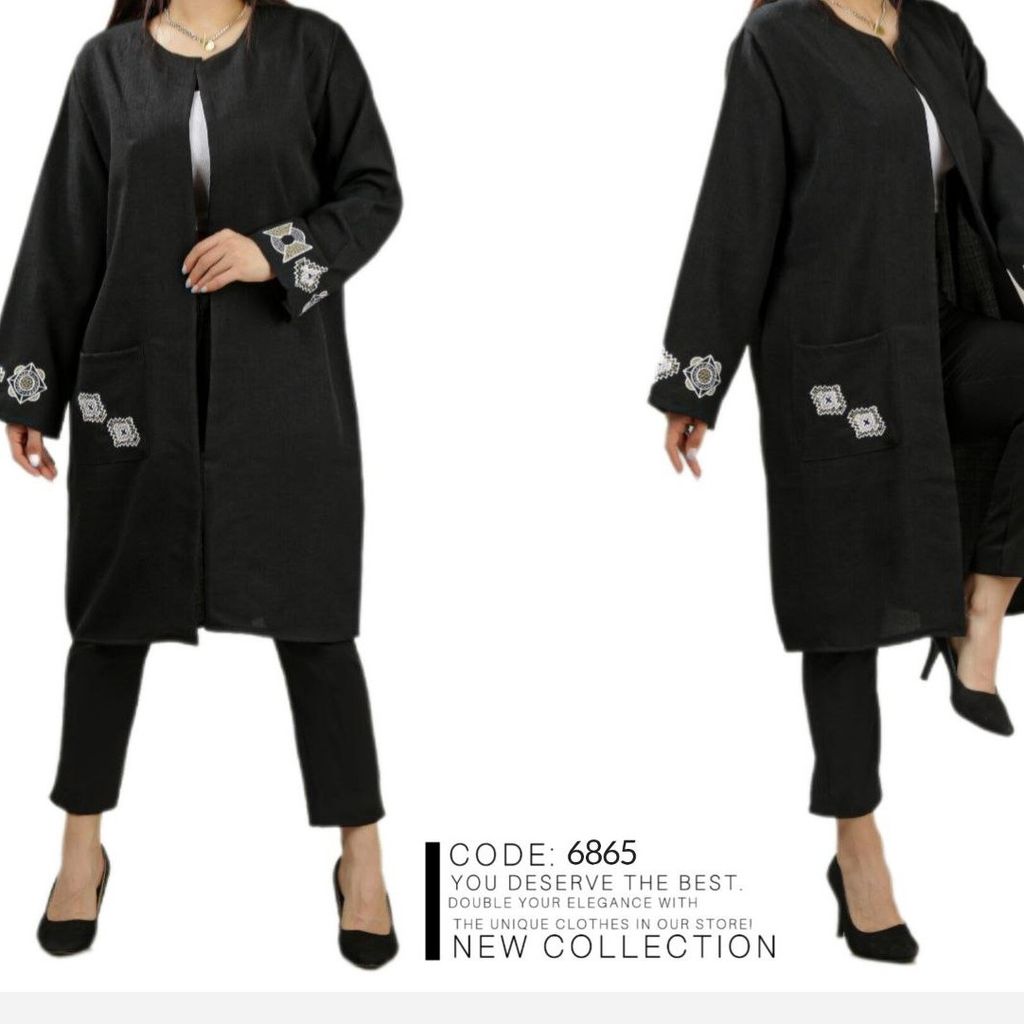 فروش اینترنتی مانتو جلو باز خنک 