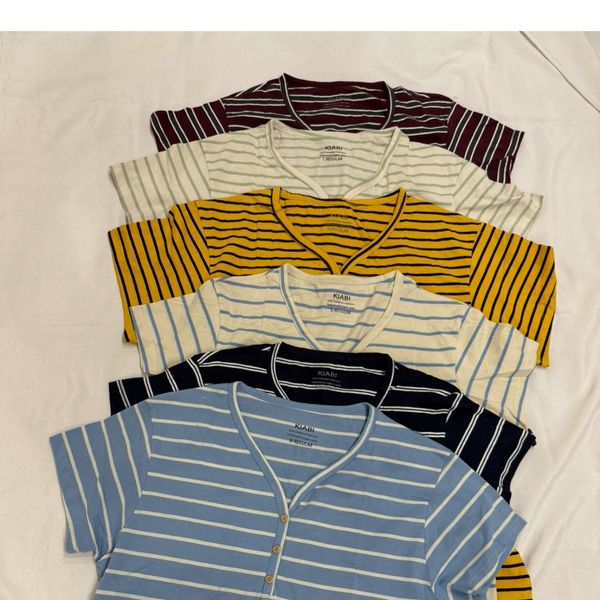 تیشرت راه راه زنانه