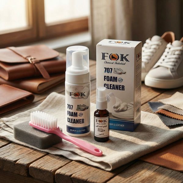 اسپری کف پاک کننده کیف و کفش فک Fok