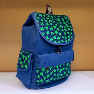 فروش اینترنتی کوله پشتی جین ستاره‌ای