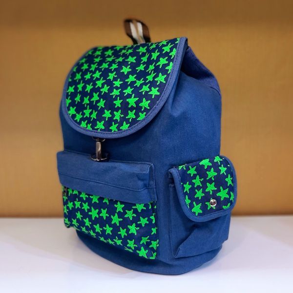 کوله پشتی جین ستاره‌ای