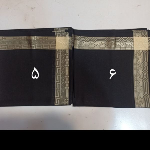 روسری نخی دور طلایی