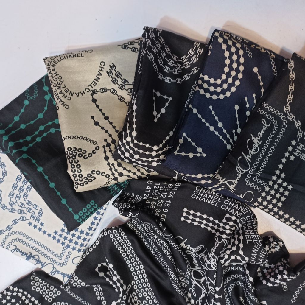 قیمت ارزان روسری نخی پاییزه