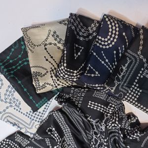 قیمت ارزان روسری نخی پاییزه