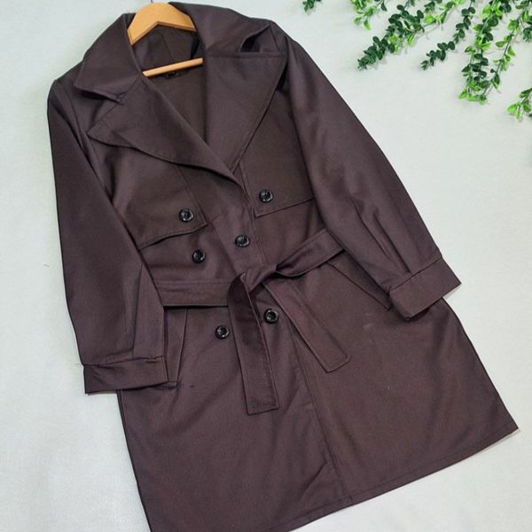 مانتو بارونی زنانه طرح نیکا