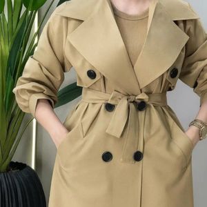 فروش اینترنتی مانتو بارونی زنانه طرح نیکا