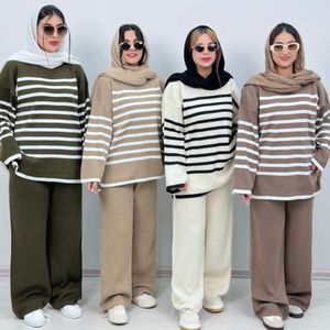 ست بلوز شلوار بافت زنانه طرح کاتلین