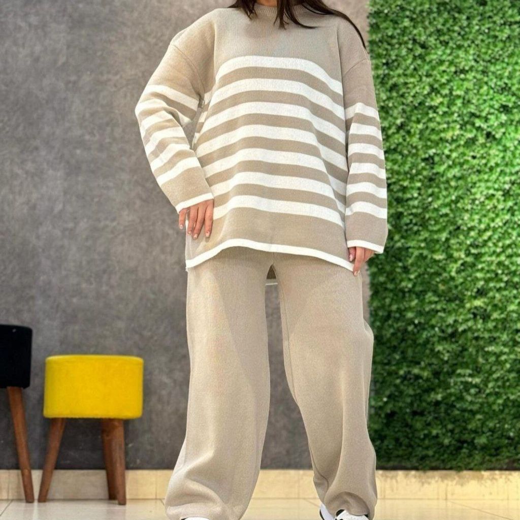 قیمت ست بلوز شلوار بافت زنانه طرح کاتلین