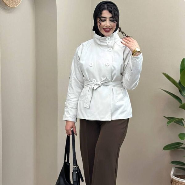 بارانی زنانه طرح دلتا