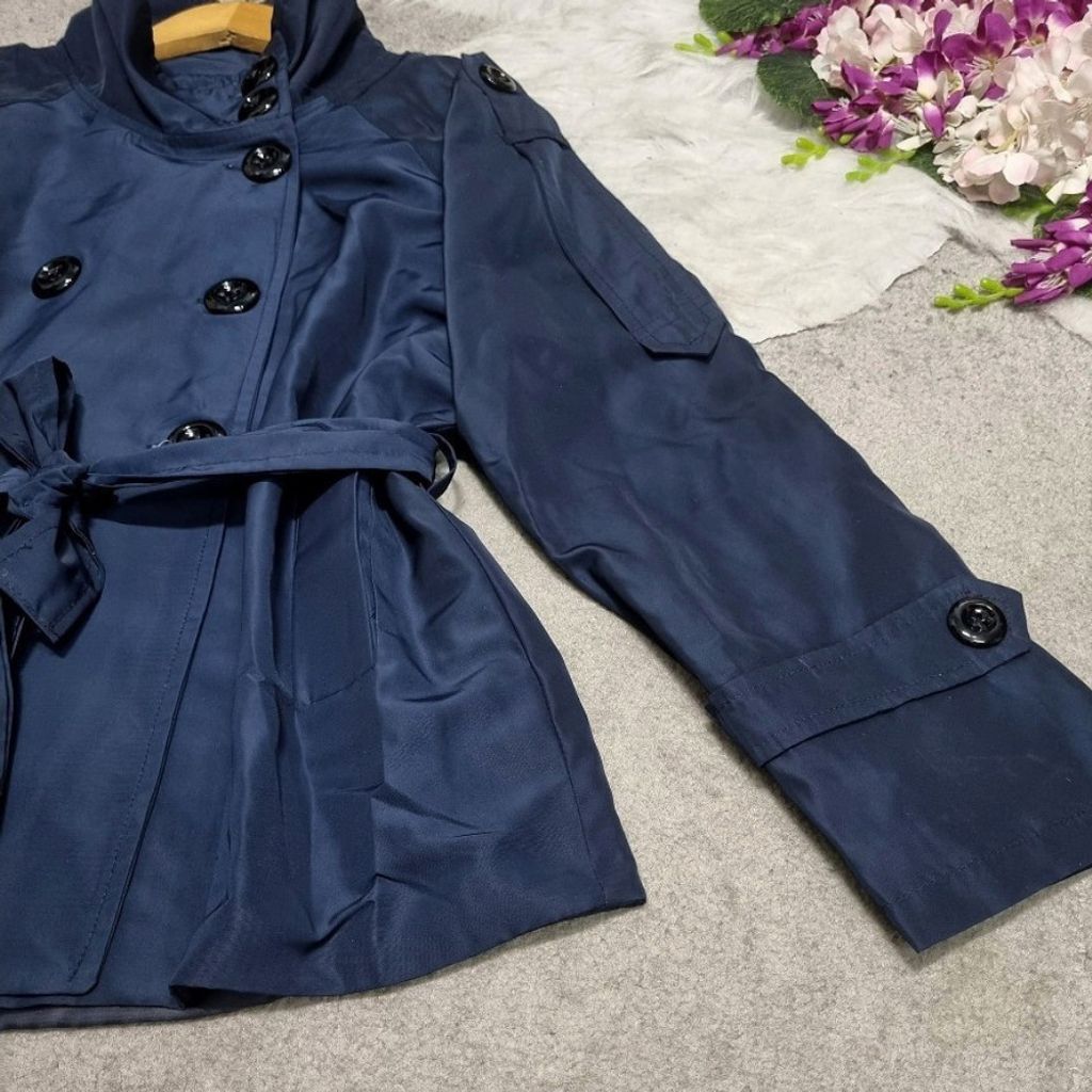 قیمت ارزان بارانی زنانه طرح دلتا