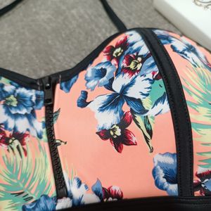 سوتین نیم تنه کشی طرح هاوایی