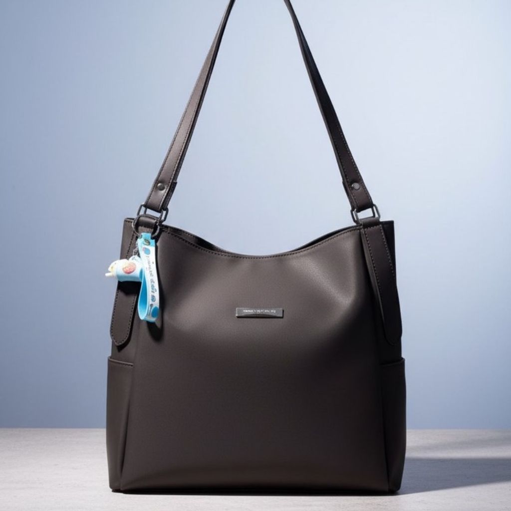 قیمت کیف زنانه اسپرت کیف دانشجویی دخترانه مشکی کیف شل مدل جدید کیف آویز دار