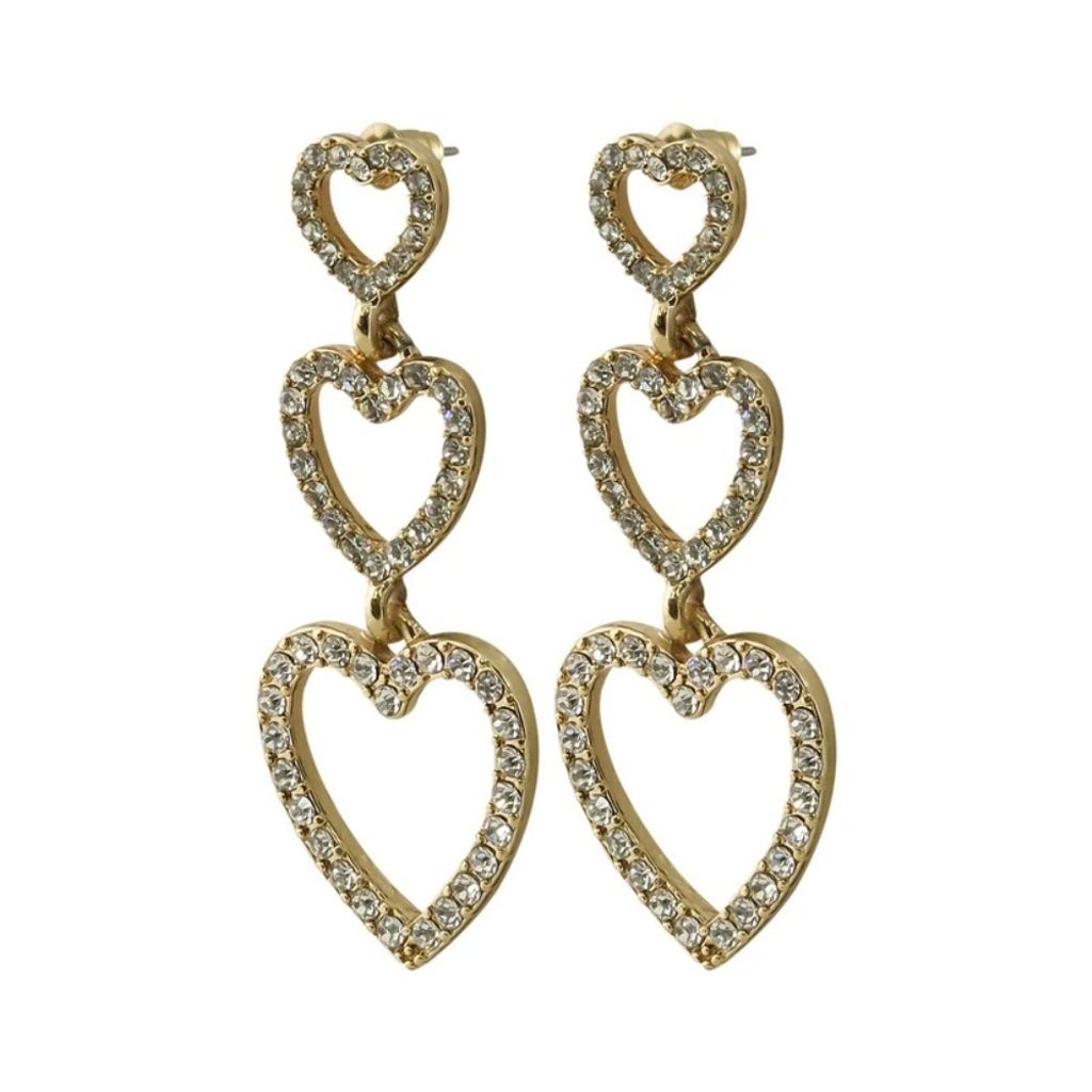 فروش اینترنتی گوشواره آویز زنانه مدل قلب - accessory_vay - Gosh 026