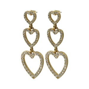 گوشواره آویز زنانه مدل قلب - accessory_vay - Gosh 026