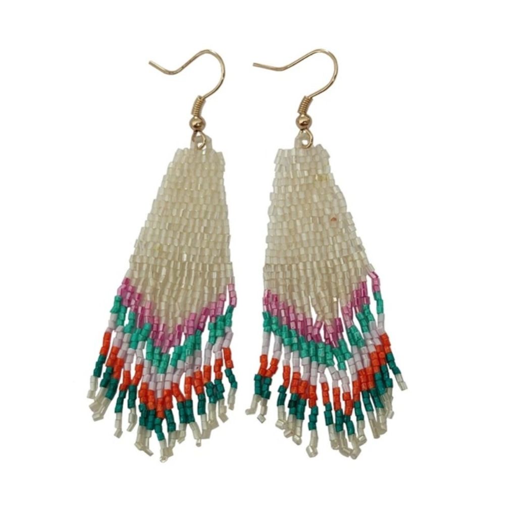 خرید آنلاین گوشواره آویز زنانه مدل گلیم - accessory_vay - Gosh 027