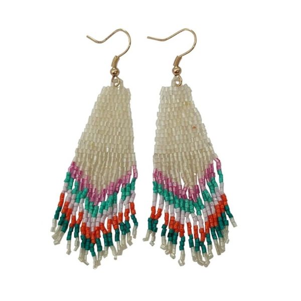 گوشواره آویز زنانه مدل گلیم - accessory_vay - Gosh 027