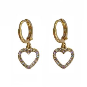 گوشواره چفتی زنانه مدل قلب - accessory_vay - Gosh 028