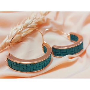 خرید اینترنتی گوشواره حلقه ای زنانه مدل حصیری - accessory_vay - Gosh 030